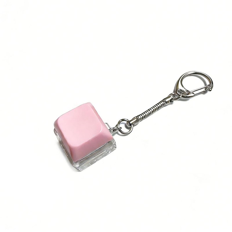 Pocket Mechanical Keyboard Fidget Clicker Keychain 4