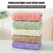 Coral Fleece Face Towels Quick Dry Soft Absorbent Washcloths 0