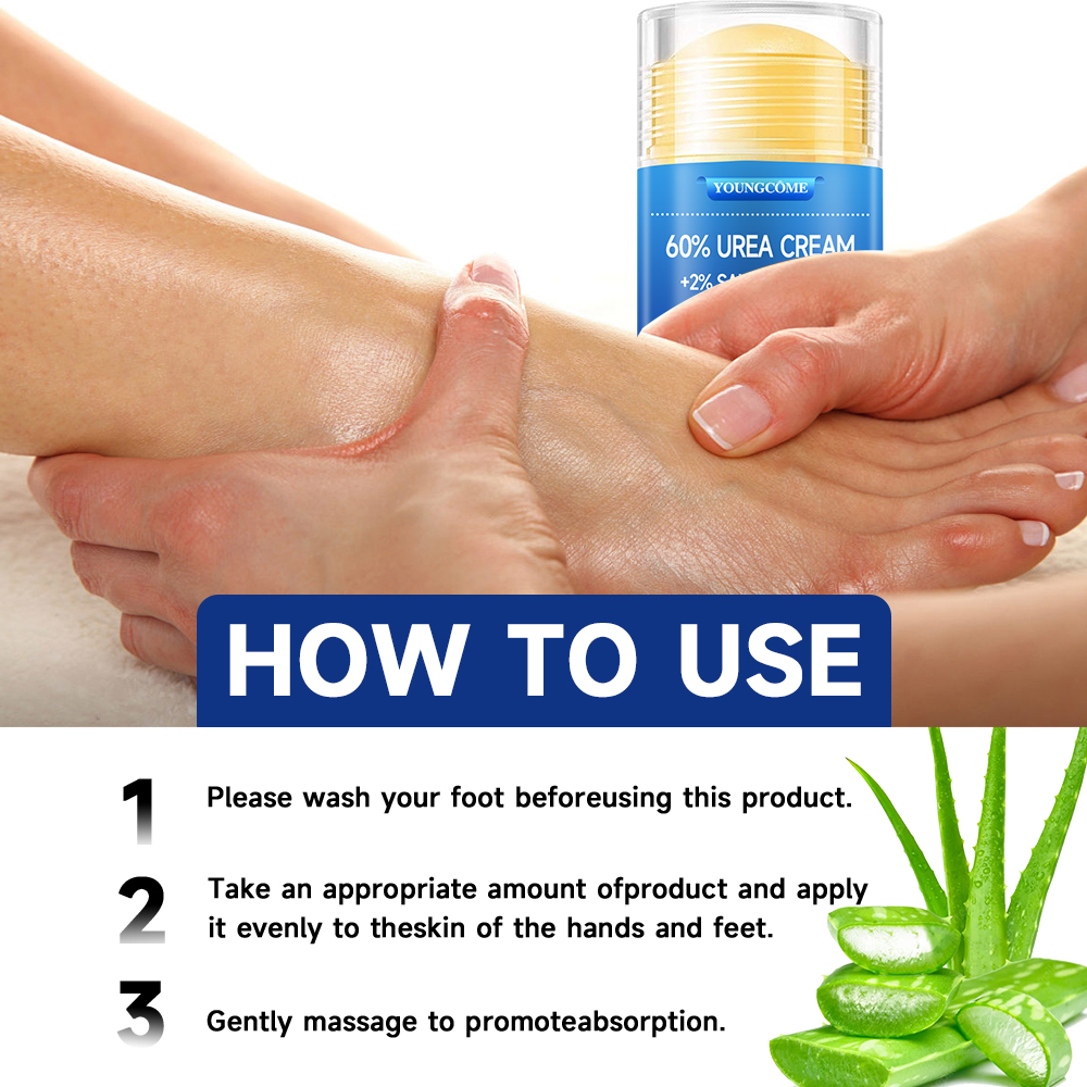 Urea Foot Cream With Salicylic Acid For Cracked Heels 5