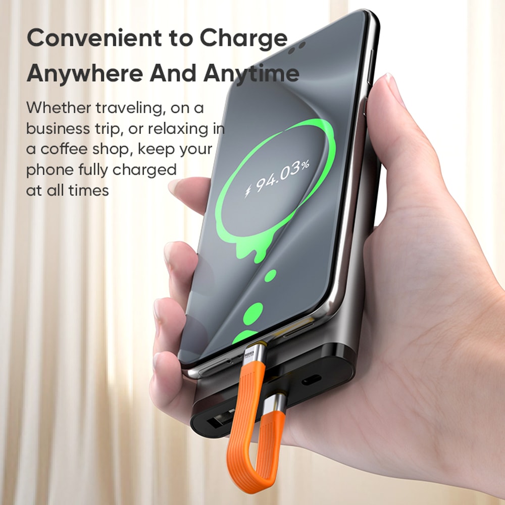 Keychain Cable USB C To USB C Fast Charge Cord 1