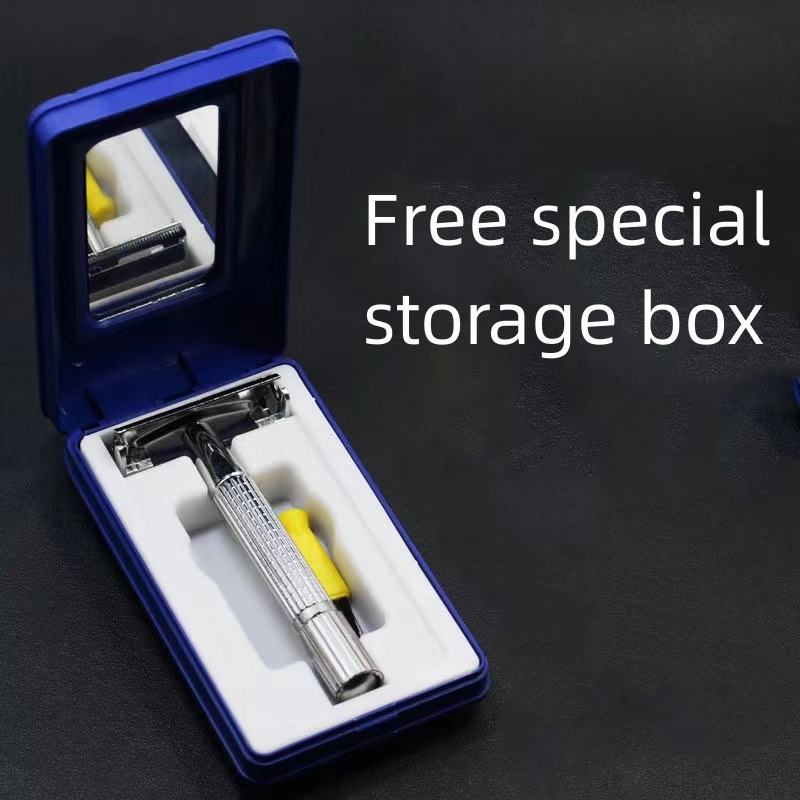 Stainless Steel Folding Straight Razor 3