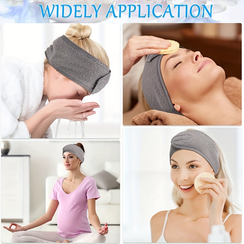 Adjustable Spa Headband for Makeup, Face Wash and Yoga
