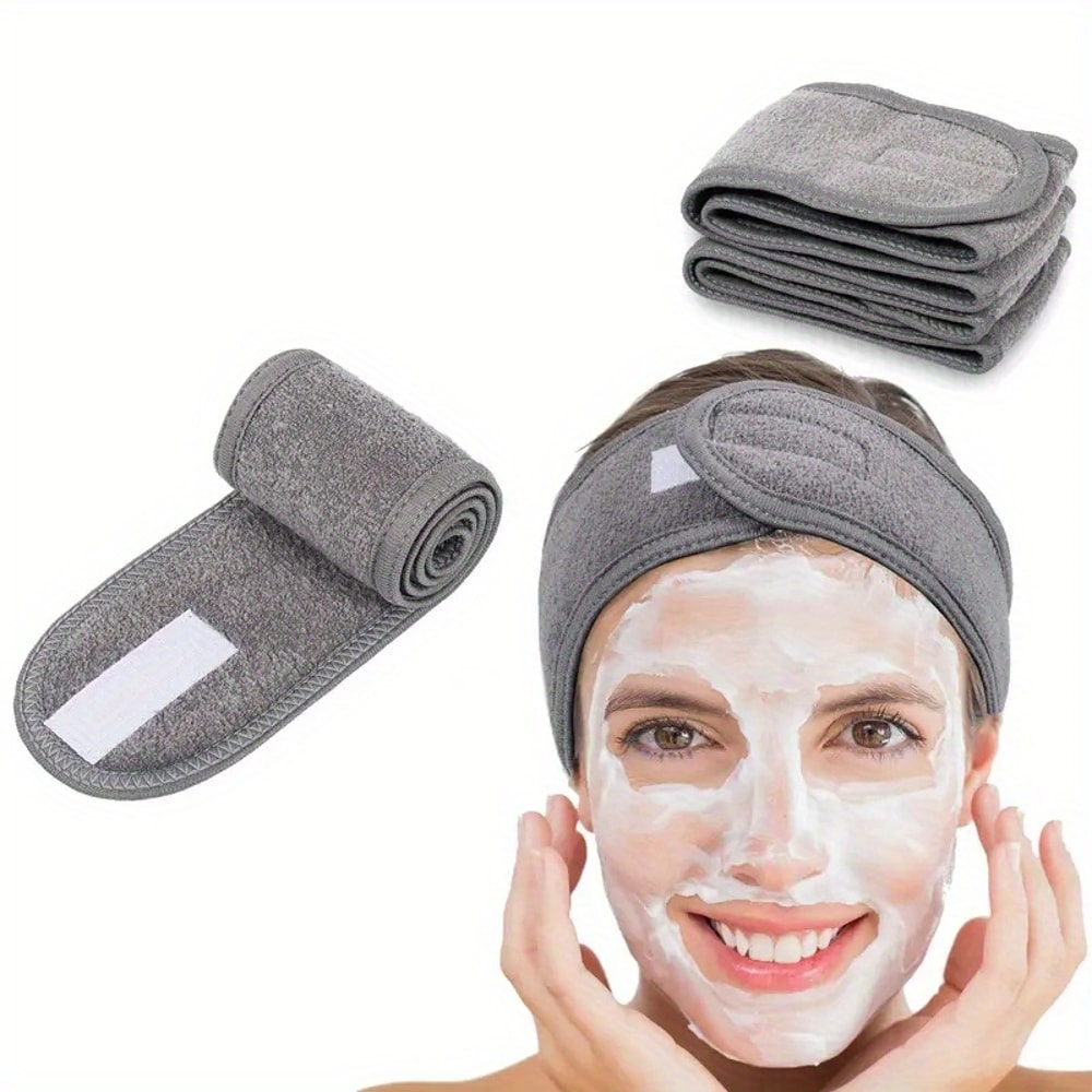Adjustable Spa Headband for Makeup, Face Wash and Yoga