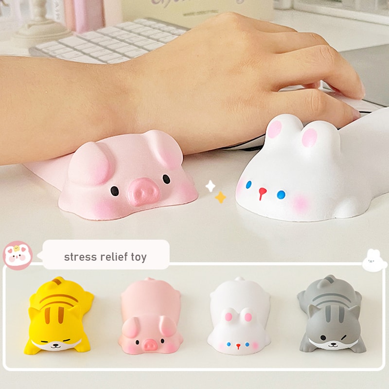 Cute Ergonomic Wrist Rest Kawaii Mouse Wrist Support