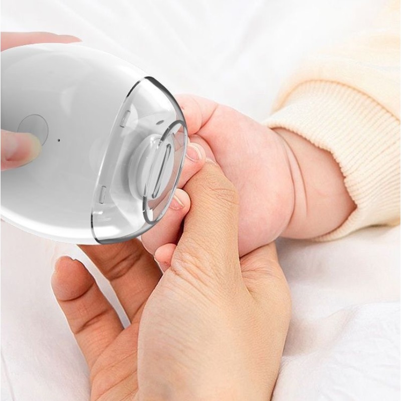 LED Electric Nail Clipper Automatic Nail Trimmer for Baby Adult Care