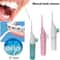 Portable Water Flosser Manual Oral Irrigator Water Toothpick 0