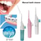 Portable Water Flosser Manual Oral Irrigator Water Toothpick 0