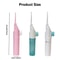 Portable Water Flosser Manual Oral Irrigator Water Toothpick 4