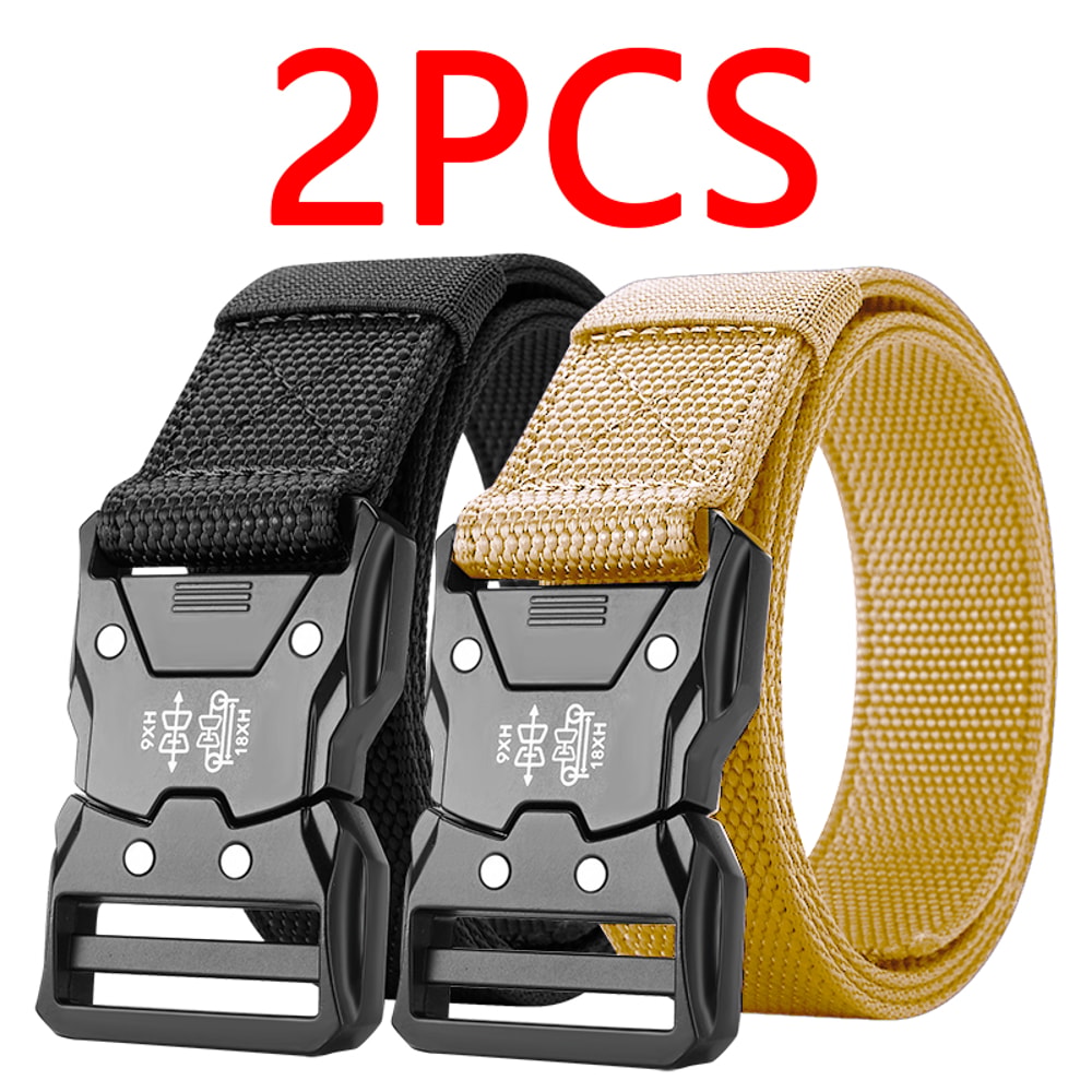 Tactical Waist Belt With Automatic Buckle For Outdoor Adventure 2