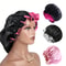 Reversible Double Layer Satin Bonnet For Sleeping For Curly Hair Braids 0