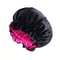 Reversible Double Layer Satin Bonnet For Sleeping For Curly Hair Braids 3