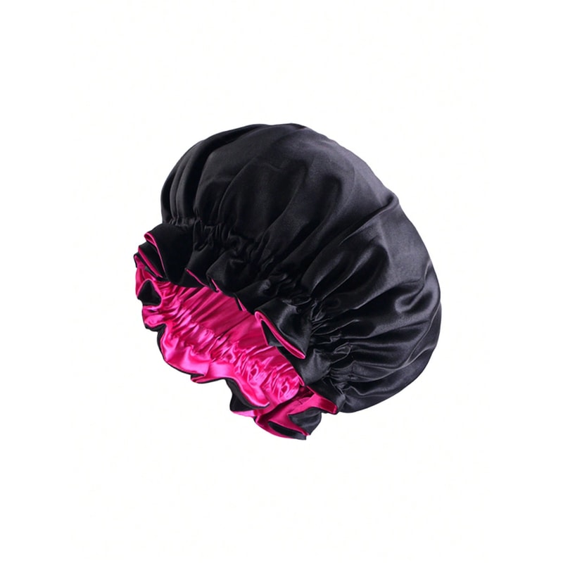 Reversible Double Layer Satin Bonnet For Sleeping For Curly Hair Braids 3