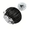 Reversible Double Layer Satin Bonnet For Sleeping For Curly Hair Braids 4