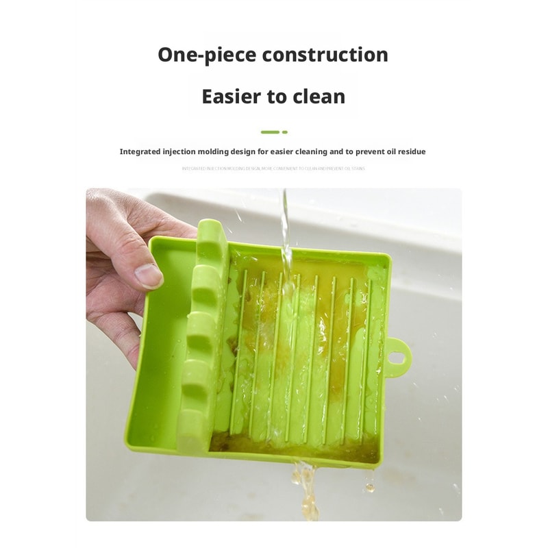 Mess Free Kitchen Utensil Holder And Pot Lid Rest 2