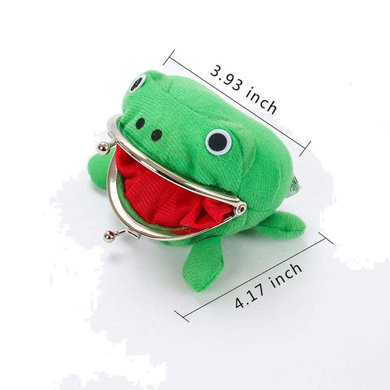 Anime Plush Frog Coin Purse Cute Ninja Wallet For Cosplay Gifts 3