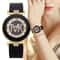 Womens Rhinestone Quartz Watch With Silicone Strap 3
