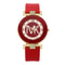 Womens Rhinestone Quartz Watch With Silicone Strap 5