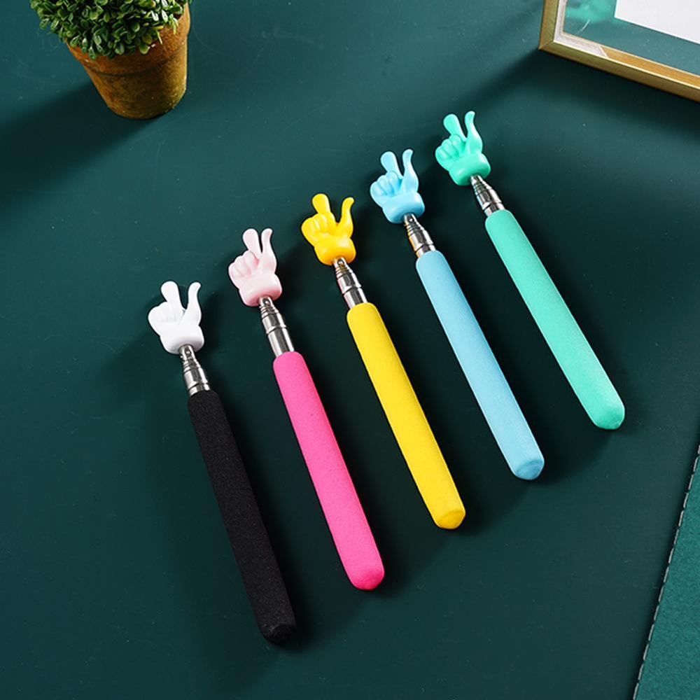 Retractable Teacher Pointer Finger Stick for Classroom Teaching