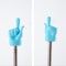 Retractable Teacher Pointer Finger Stick for Classroom Teaching