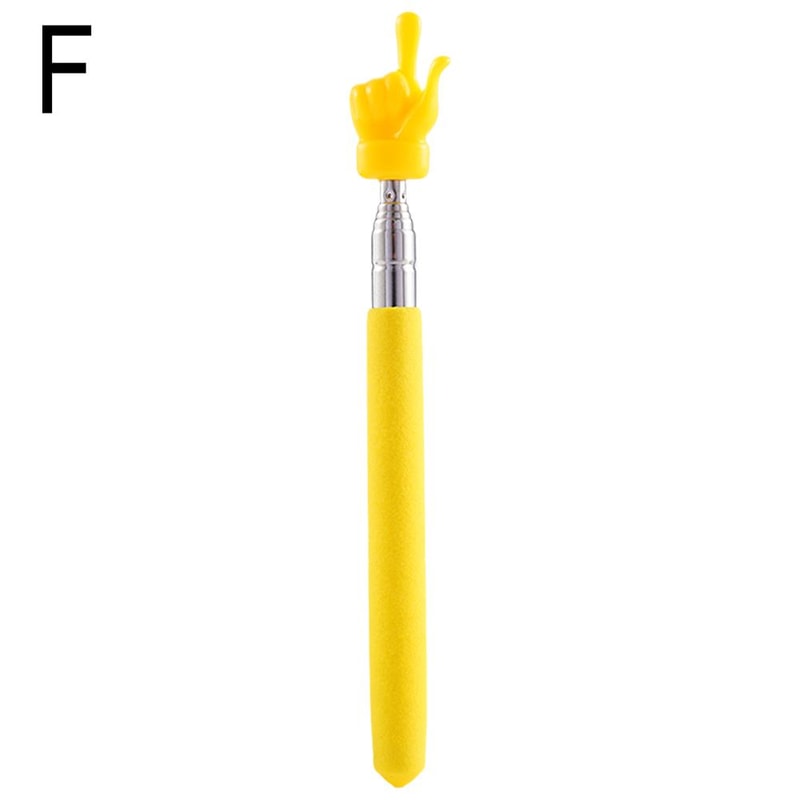 Retractable Teacher Pointer Finger Stick for Classroom Teaching