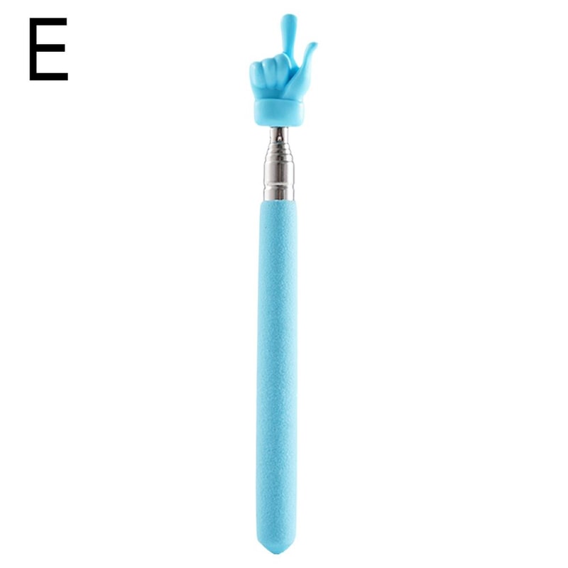Retractable Teacher Pointer Finger Stick for Classroom Teaching