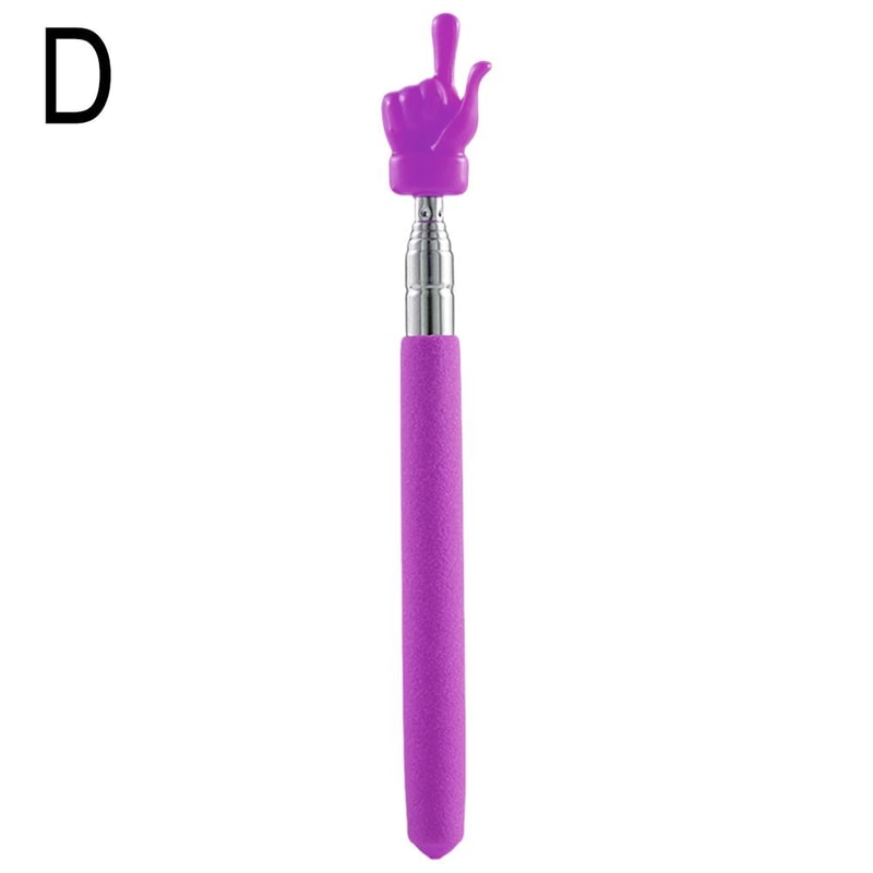 Retractable Teacher Pointer Finger Stick for Classroom Teaching