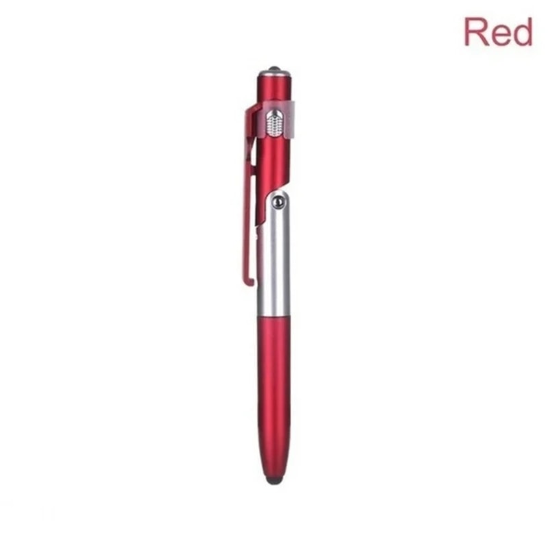Multifunction Pen With LED Light Stylus Phone Holder 7