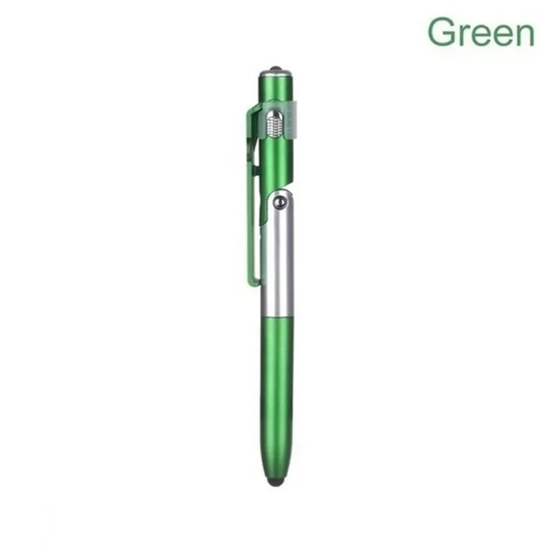 Multifunction Pen With LED Light Stylus Phone Holder 8
