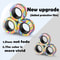 Magnetic Fidget Rings Set Stress Relief Spinner Rings