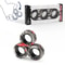 Magnetic Fidget Rings Set Stress Relief Spinner Rings