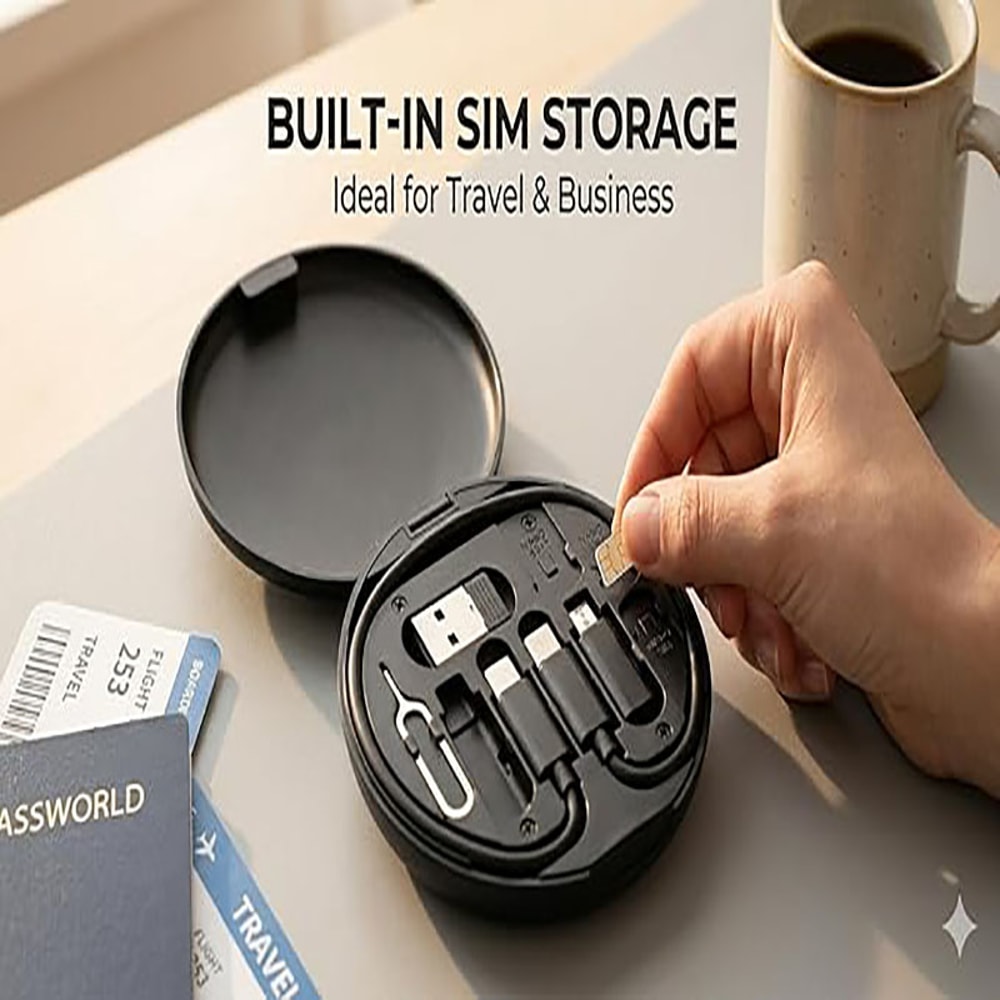 Fast Charging USB C Cable Kit with Travel Storage Box