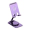 Rotating Metal Phone and Tablet Stand Portable Foldable Desk Holder