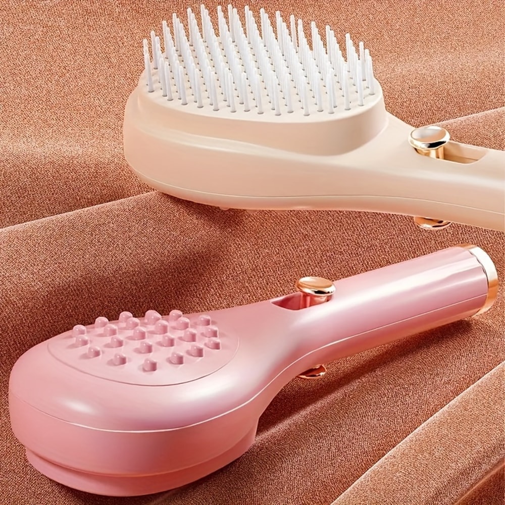 Magic Retractable Hair Comb Anti Static Detangling Brush 1