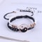 Yin Yang Couple Bracelets Adjustable Tai Chi Rope Jewelry Set