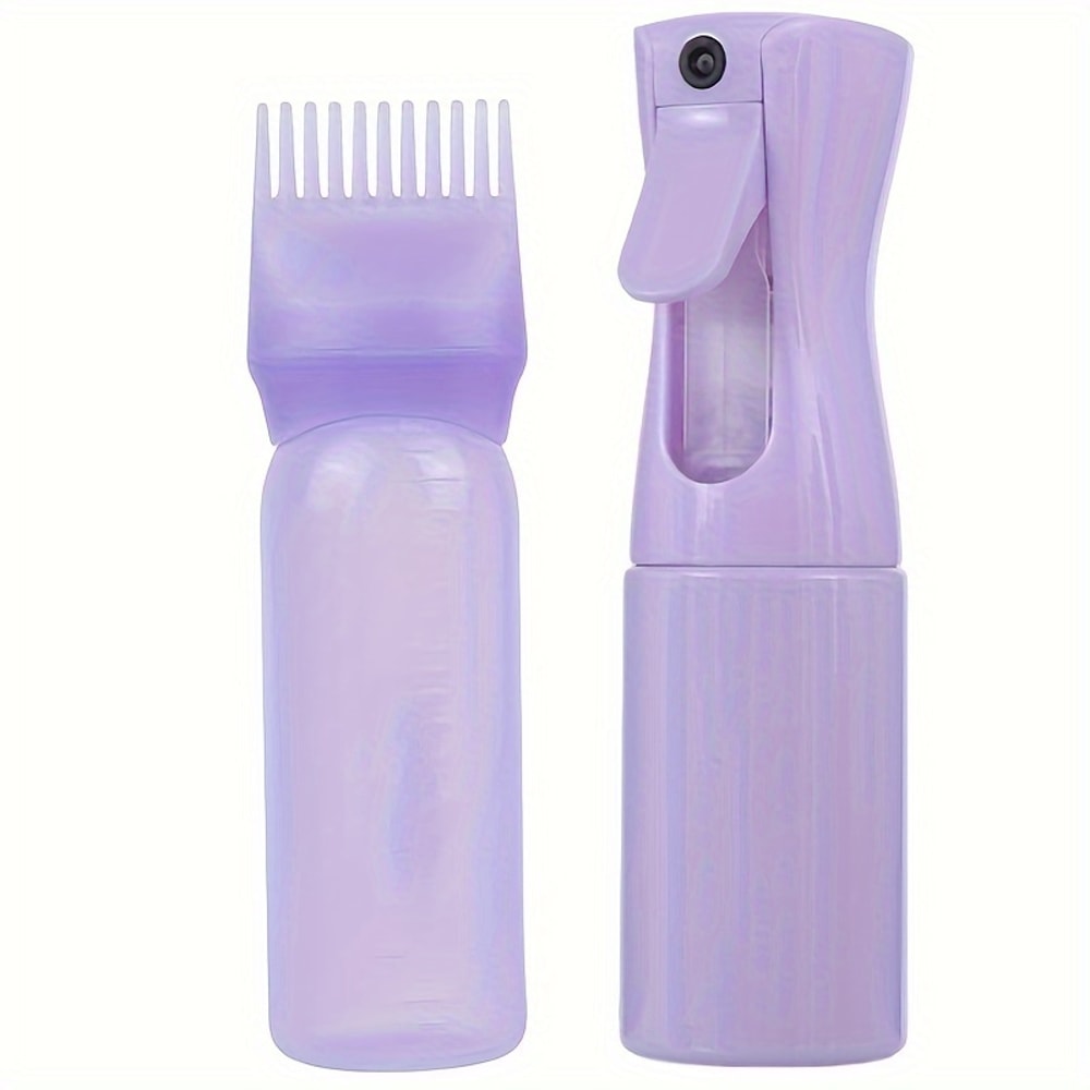 Continuous Spray Bottle Set With Root Comb Applicator 5