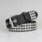 Studded Belt With Metal Pyramid Rivets For Men Women 1