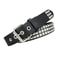 Studded Belt With Metal Pyramid Rivets For Men Women 3