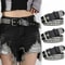 Studded Belt With Metal Pyramid Rivets For Men Women 4