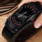 Mens PU Leather Automatic Buckle Belt for Work and Daily Wear