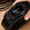 Mens PU Leather Automatic Buckle Belt for Work and Daily Wear