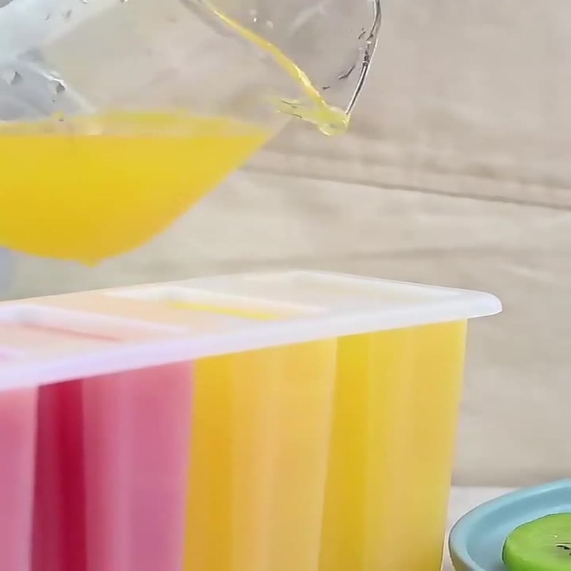 Cavity Popsicle Mold With Lid For Homemade Ice Cream 3