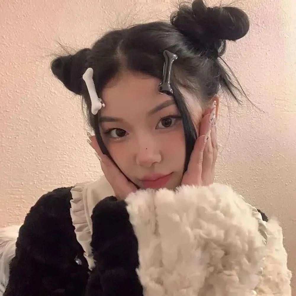 Cute Dog Bone Hair Clips For Women And Girls 1