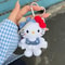 Hello Kitty Keychain Sunglasses Plush Backpack Charm Gift