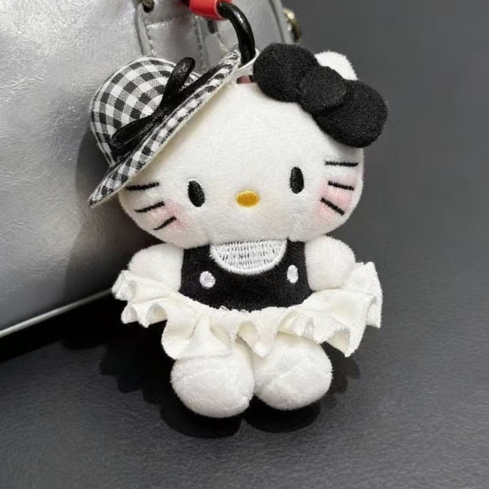 Hello Kitty Keychain Sunglasses Plush Backpack Charm Gift