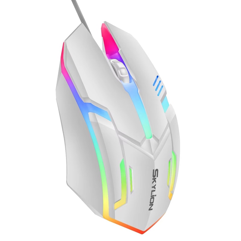 Colorful Light Wired Gaming Mouse for Office and Everyday Use
