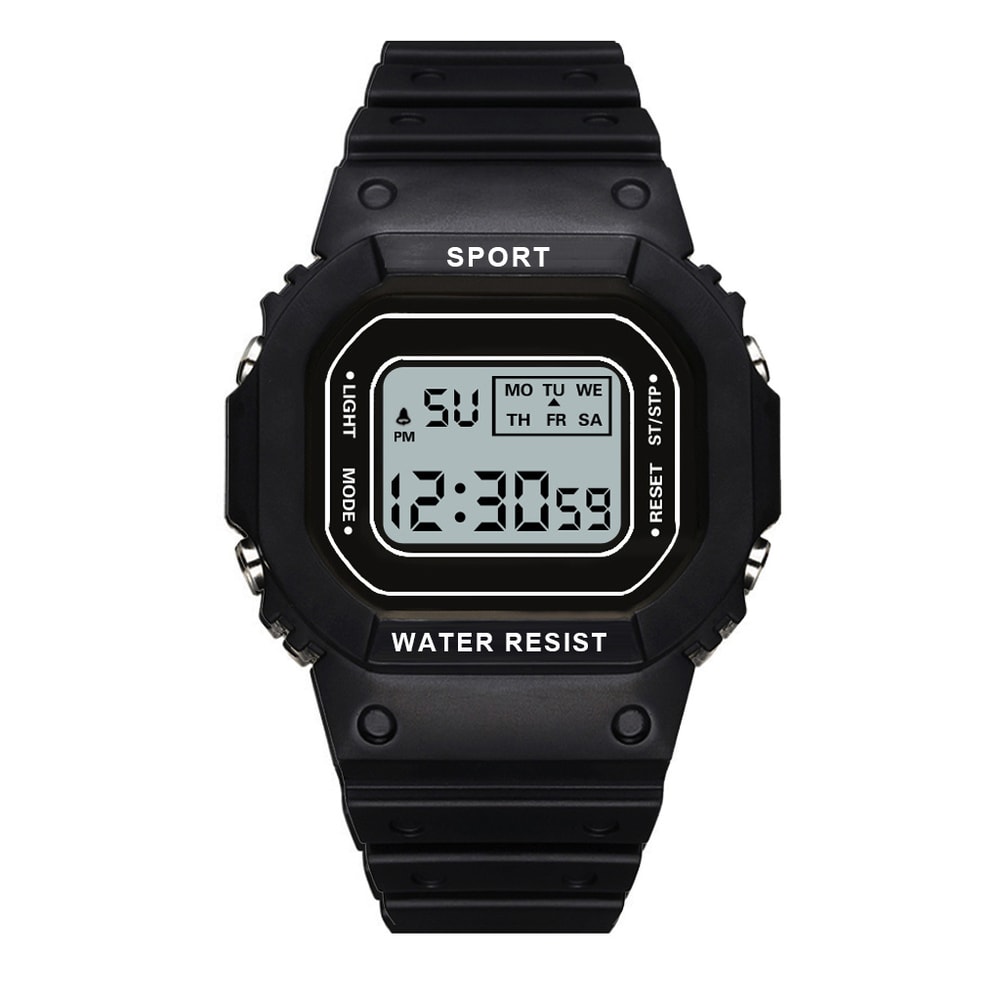 Colorful Kids Digital Watch Waterproof LED Sports Watch 0