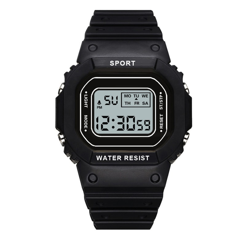 Colorful Kids Digital Watch Waterproof LED Sports Watch 0