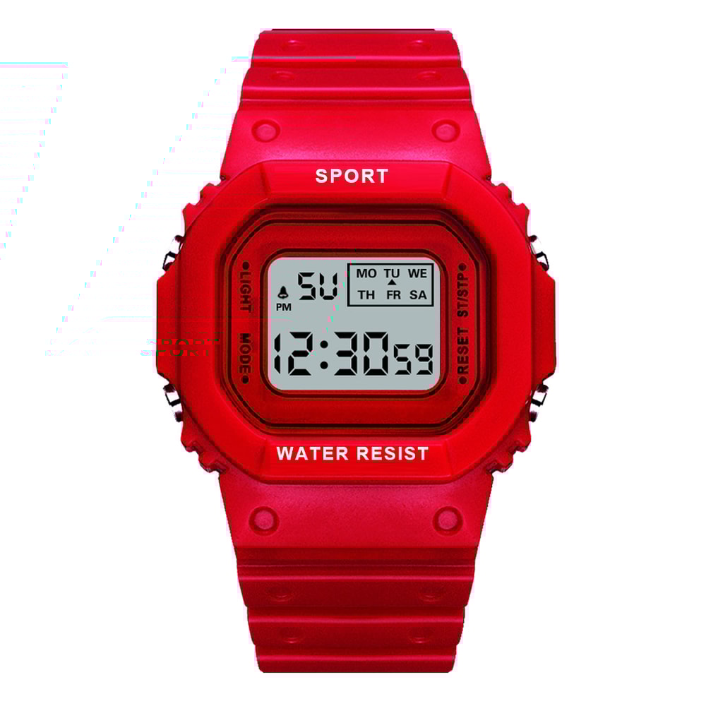 Colorful Kids Digital Watch Waterproof LED Sports Watch 7