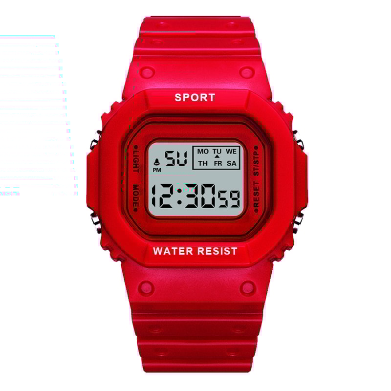 Colorful Kids Digital Watch Waterproof LED Sports Watch 7