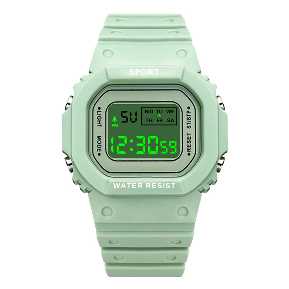 Colorful Kids Digital Watch Waterproof LED Sports Watch 8